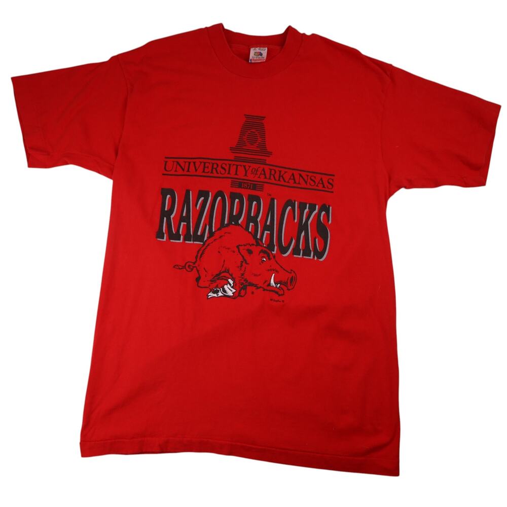 Vintage University of Arkansas Razorbacks Graphic T Shirt